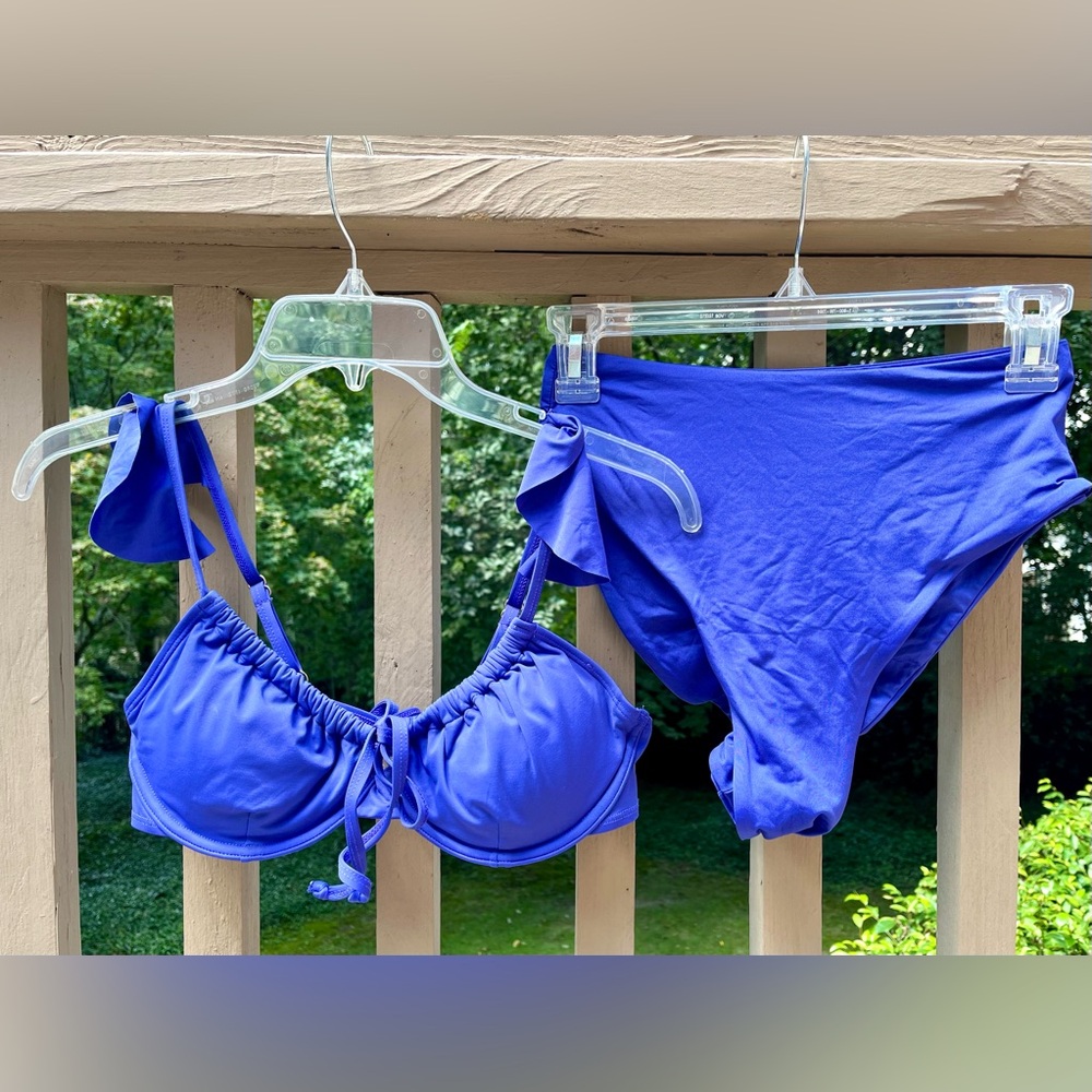 Toluca Swim Blue Bikini Set